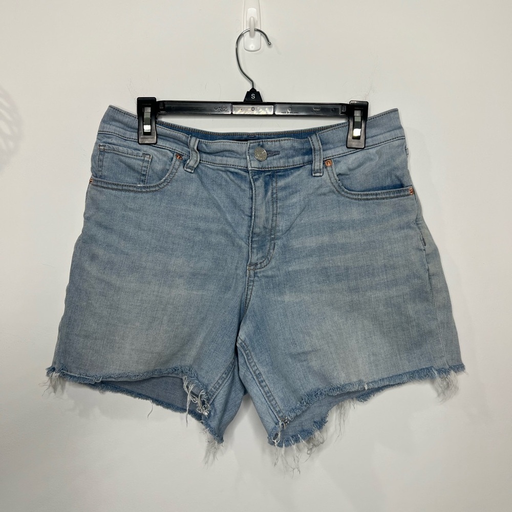 Express Size 8 MIDI Mid Rise Shorts